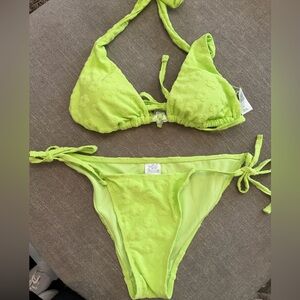 Wild Fable Green Floral Bikini